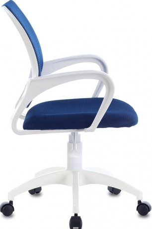 Кресло офисное Бюрократ CH-W695NLT темно-синий сетка/ткань