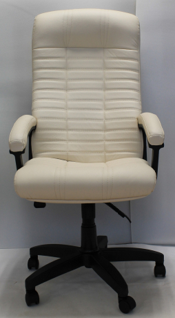 Кресло офисное Атлант XL экокожа бежевая