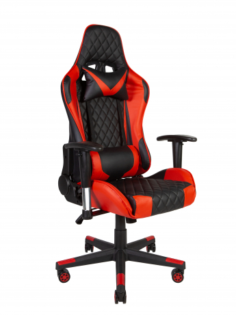 Игровое кресло Norden Lotus ONE черно-красная экокожа