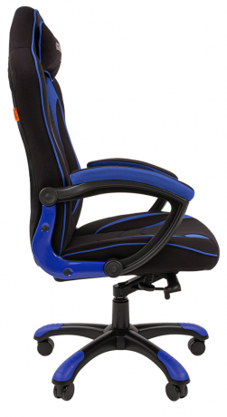 Игровое кресло Chairman Game 28 черный/синий