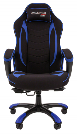 Игровое кресло Chairman Game 28 черный/синий