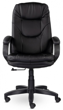Кресло руководителя UTFC Орегон СН-686 В пластик-люкс 727 экокожа черный