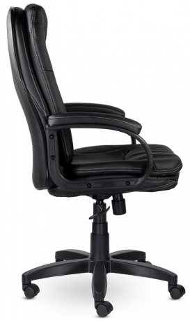 Кресло руководителя UTFC Орегон СН-686 В пластик-люкс 727 экокожа черный
