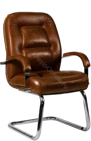 Конференц-кресло Ника хром низкая спинка