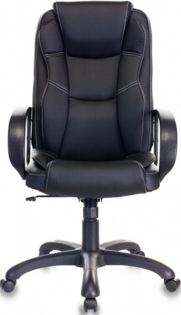 Кресло руководителя Бюрократ CH-839 черный экокожа