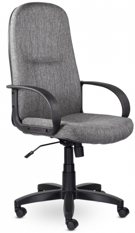 Кресло руководителя UTFC Эфир С-30 В пластик 727 ткань серый