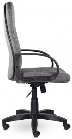 Кресло руководителя UTFC Эфир С-30 В пластик 727 ткань серый