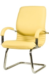 Конференц-кресло Нова хром низкая спинка