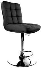 Барный стул Крюгер экокожа черная