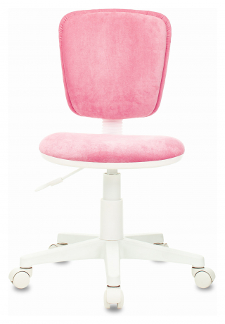 Детское компьютерное кресло Бюрократ CH-W204NX розовый Velvet 36