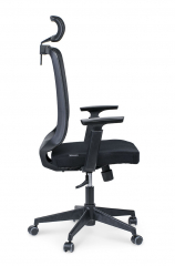 Кресло руководителя Norden Лондон офис black plastic черный