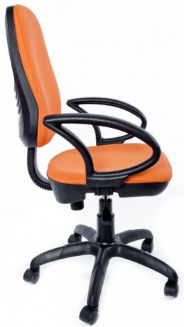 Компьютерное кресло Стар FreeStyle Гамма ткань-сетка оранжевая