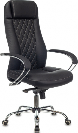 Кресло руководителя Бюрократ CH-609SL/ECO черный экокожа