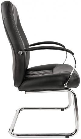 Офисное конференц-кресло Chairman 950 V экокожа черный