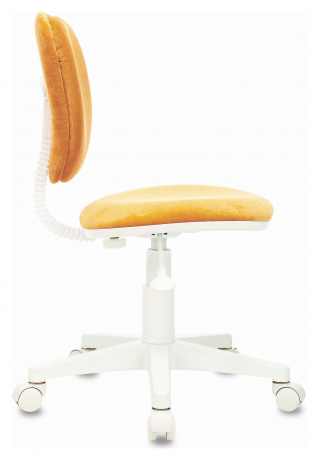 Детское компьютерное кресло Бюрократ CH-W204NX оранжевый Velvet 72