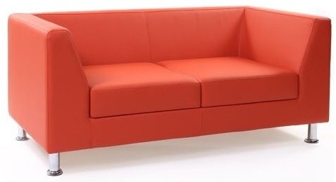 Двухместный диван Cube (Дерби): идеальный выбор для современного офиса