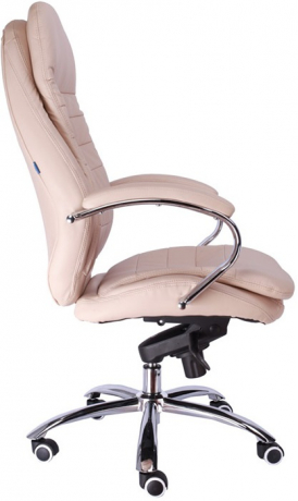 Кресло руководителя Everprof Valencia M кожа бежевая