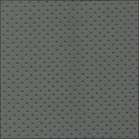 Стул офисный ИЗО хром экокожа серая с перфорацией