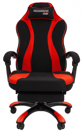 Игровое кресло Chairman Game 35 черный/красный