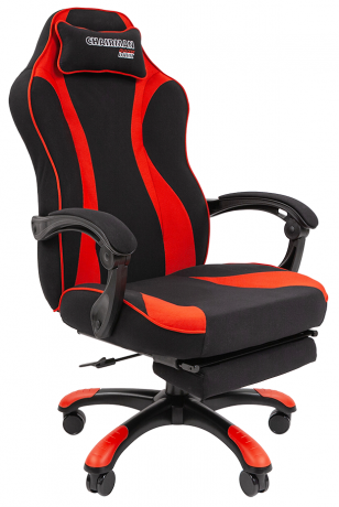 Игровое кресло Chairman Game 35 черный/красный