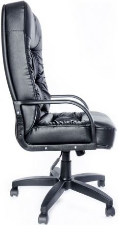 Кресло офисное Болеро Стандарт кожа черный