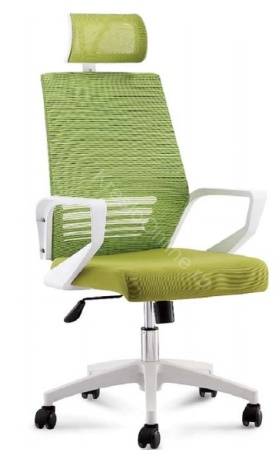 Кресло офисное Norden Эрго белый пластик