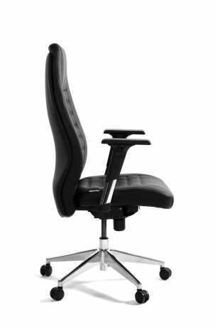 Кресло руководителя Norden Лорд черный экокожа