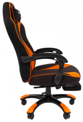 Игровое кресло Chairman Game 35 черный/оранжевый
