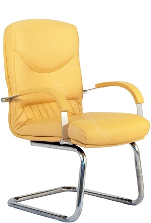 Конференц-кресло Свинг хром низкая спинка