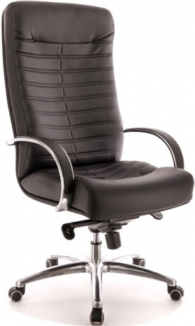 Кресло руководителя Everprof Orion AL M кожа черная