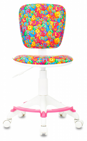 Детское компьютерное кресло Бюрократ CH-W204/F мультиколор алфавит 