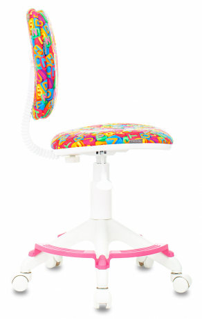 Детское компьютерное кресло Бюрократ CH-W204/F мультиколор алфавит 