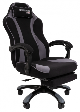 Игровое кресло Chairman Game 35 черный/светло-серый