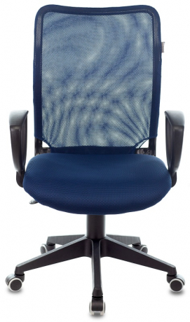 Компьютерное кресло Бюрократ CH-599AXSN темно-синий сетка/ткань