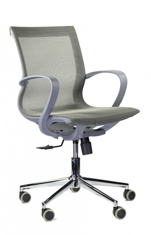 Офисное кресло Norden Лорри (black plastic grey)