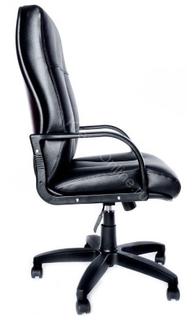 Офисное Кресло Даллас Стандарт Натуральная Кожа (Nero 8500) Черная