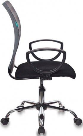 Компьютерное кресло Бюрократ CH-599AXSL серый/черный TW-32K03 сетка/ткань