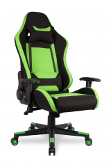 Кресло компьютерное игровое College BX-3760 Black/Green