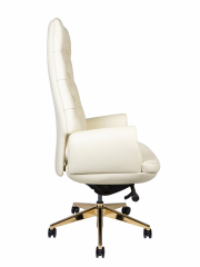 Кресло руководителя Norden Моцарт ivоry кожа