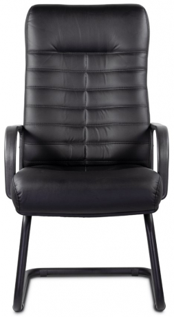 Конференц-кресло UTFC Орион В/п пластик экокожа черная