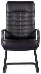 Конференц-кресло UTFC Орион В/п пластик экокожа черная