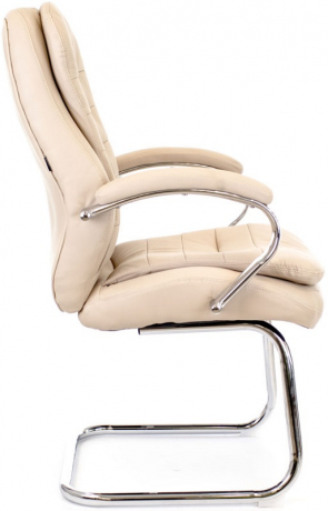 Офисное конференц-кресло Everprof Valencia CF экокожа бежевая