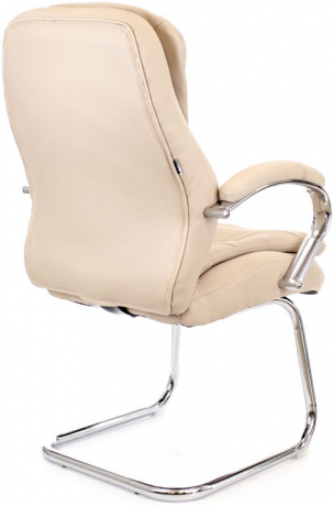 Офисное конференц-кресло Everprof Valencia CF экокожа бежевая
