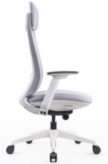 Кресло руководителя Norden Oslo серый/белый