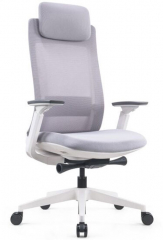 Кресло руководителя Norden Oslo серый/белый