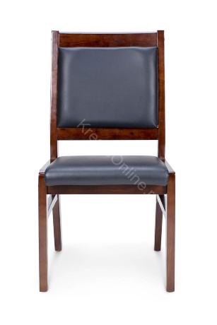 Стул Кент (черная экокожа)