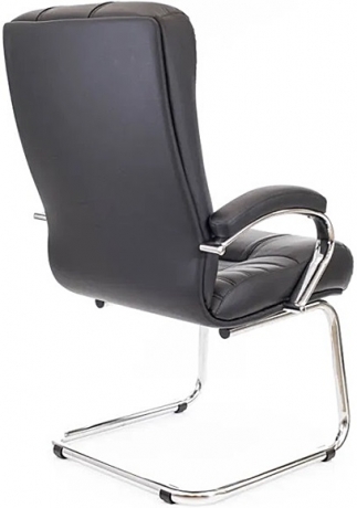 Офисное конференц-кресло Everprof Atlant CF кожа черная