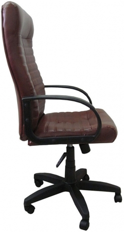 Компьютерное кресло Евростиль 480 экокожа коричневая