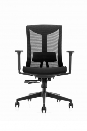 Ортопедическое компьютерное кресло College CLG-428 MBN-B Black