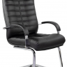 Конференц-кресло UTFC Орион В/п хром экокожа черная
